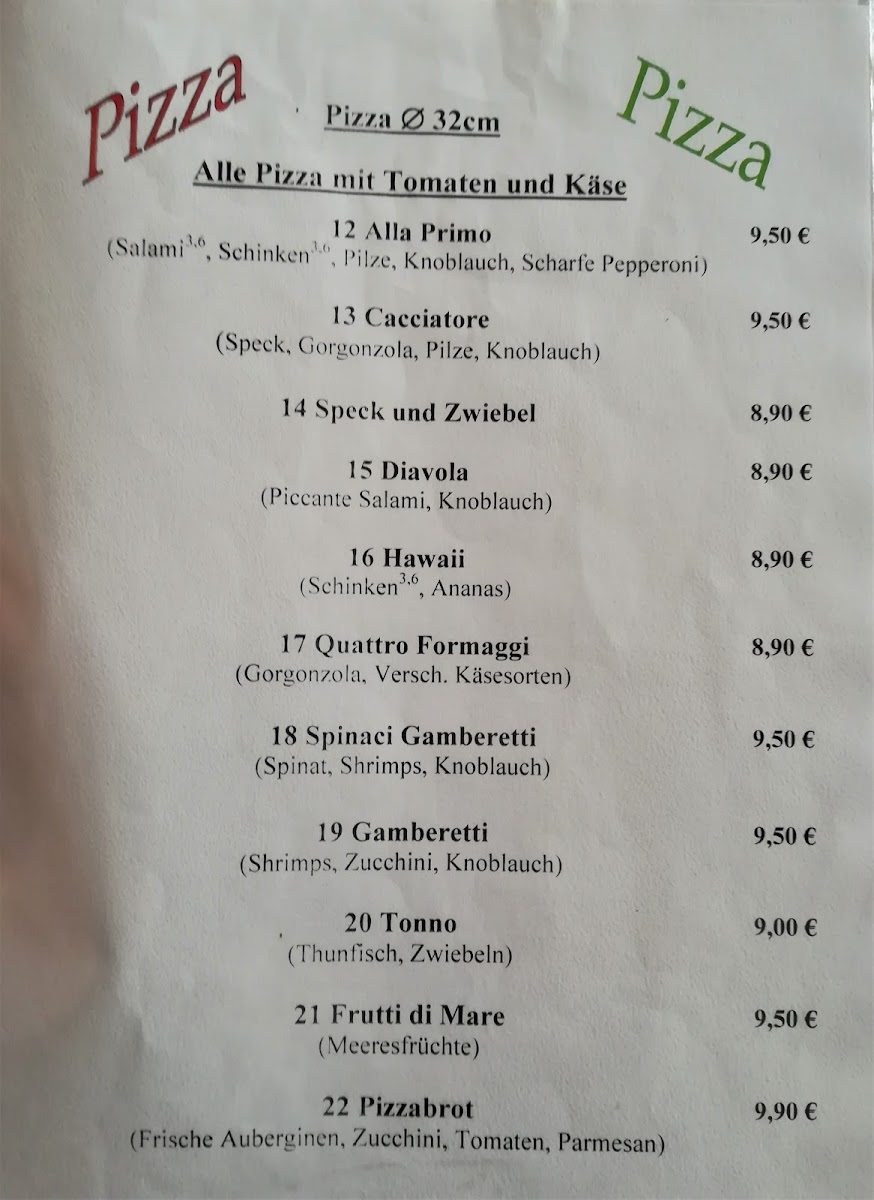 Menu Pizzeria Da Primo Primiano-1